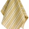 Set de 3 linges jaunes en coton